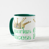 Wassermann-Prinzessin Tasse (Vorderseite Links)