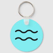 Wassermann Schlüsselanhänger (Vorderseite)