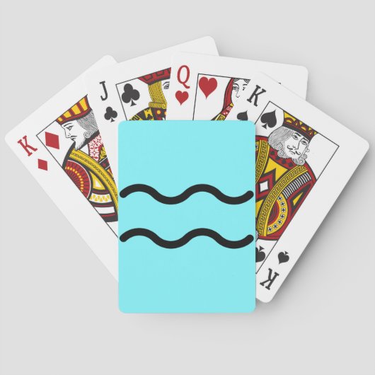 Wassermann spielkarten (Rückseite)
