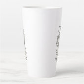 Wassermann-Sternzeichen-Frau  Milchtasse (Vorderseite)