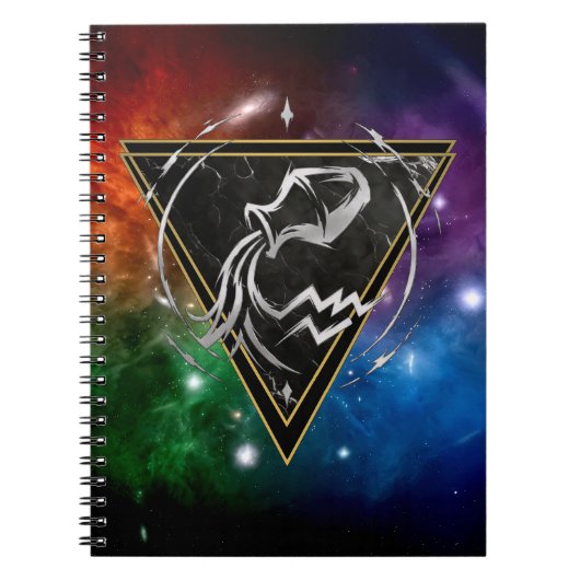 Wassermann Sternzeichen Geschenk Astrologie Notizblock (Vorderseite)