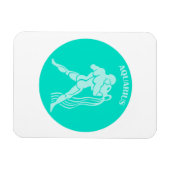 Wassermann, Sternzeichen, Horoskop, Astrologie Magnet (Horizontal)