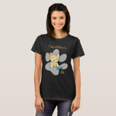 Wassermann-Sternzeichen-Katze-Astrologie-Kätzchen- T-Shirt (Vorne ganz)