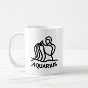 Wassermann-Sternzeichen Wassermann Astrologie-Desi Kaffeetasse