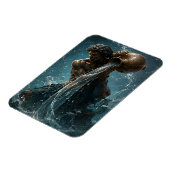 Wassermann-Sternzeichen Wassermann Astrologie Symb Magnet (Linke Seite)