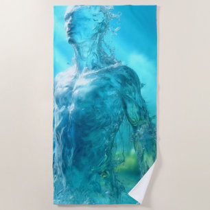 Wassermann Strandtuch