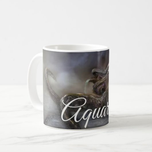 Wassermann-Tasse Kaffeetasse (Vorderseite Links)