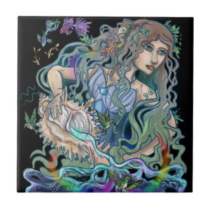 Wassermann-Tierkreis Fliese