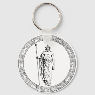 Wassermann-Tierkreis-Schlüsselanhänger Schlüsselanhänger