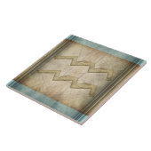 Wassermann-Tierkreis-Zeichen Fliese (Seite)