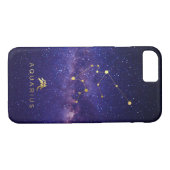 Wassermann-Tierkreis-Zeichen-Galaxie IPhone Fall Case-Mate iPhone Hülle (Rückseite (Horizontal))