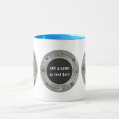 Wassermann-Tierkreis-Zeichen-personalisierte Tasse (Zentrum)