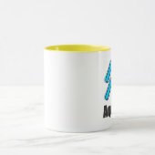 Wassermann-Tierkreis-Zeichen Tasse (Zentrum)