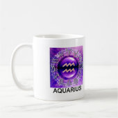 Wassermann-Tierkreis-Zeichen-Tasse Kaffeetasse (Links)