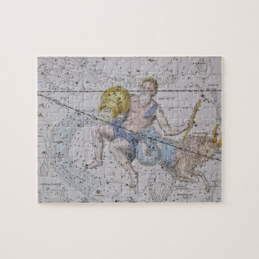 Wassermann und Steinbock, von "einem himmlischen Puzzle (Horizontal)