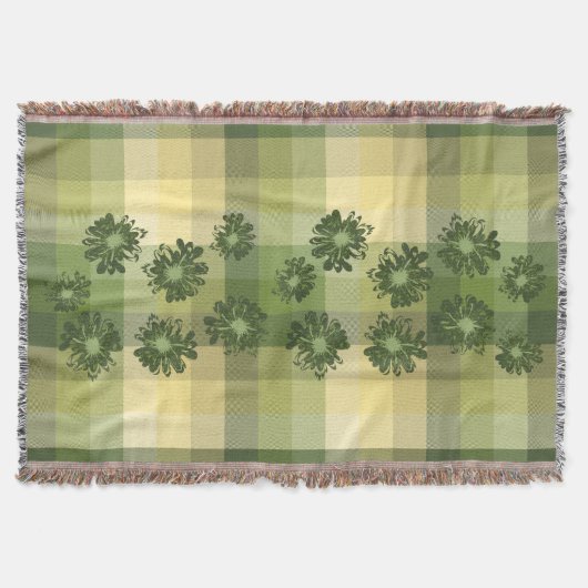 Wassermann-Vintager Schatten-kariertes u. Decke (Vorderseite)