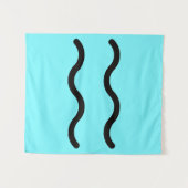 Wassermann wandteppich (Vorderseite (Horizontal))