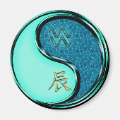 Wassermann & Wasser-Drache Magnet (Vorne)