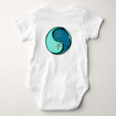 Wassermann & Wasser-Ratte Baby Strampler (Rückseite)