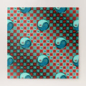 Wassermann & Wasser-Tiger Puzzle (Horizontal)