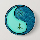 Wassermann & Wasser Ziege Button (Vorderseite)