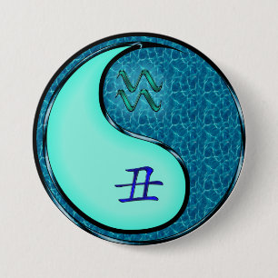 Wassermann & Wasserbüffel Button
