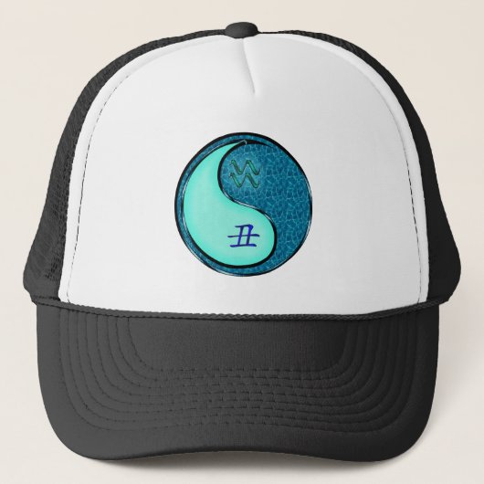 Wassermann & Wasserbüffel Truckerkappe (Vorderseite)