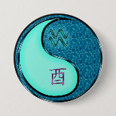 Wassermann & Wasserhahn Button (Vorderseite)