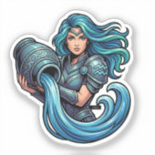 Wassermann Wassermann Aufkleber (Vorderseite)