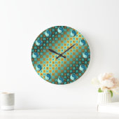 Wassermann & Wasserpferd Große Wanduhr (Zuhause)