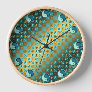 Wassermann & Wasserpferd Uhr