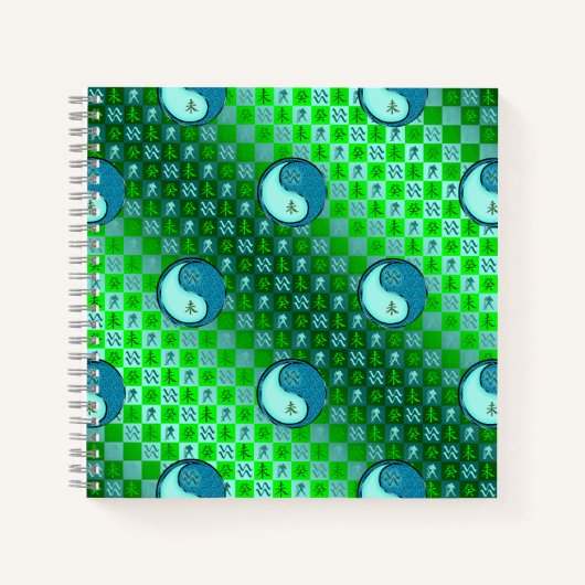Wassermann & Wasserziege Notizblock (Vorderseite)