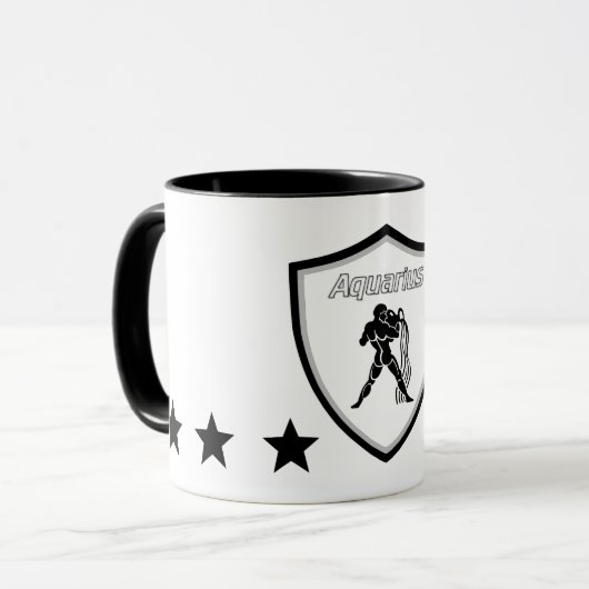 Wassermann-Zeichen Tasse (Vorderseite Links)