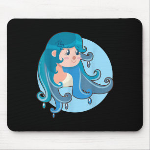 Wassermann Zurück zur Schule Horoskop Sternzeichen Mousepad