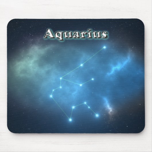 Wassermannkonstellation Mousepad (Vorne)