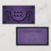 Wassermannkultiviertheiten Visitenkarte (Vorne/Hinten)