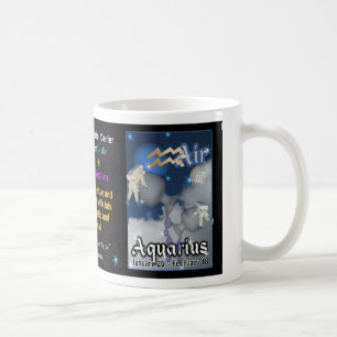 Wassermanntierkreis Schale Kaffeetasse
