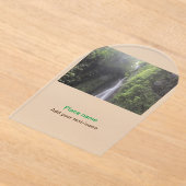 Wassermeer Strand Foto geben Namen Text Platz Somm Acryleinladungen (Ablage )