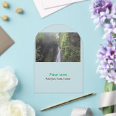 Wassermeer Strand Foto geben Namen Text Platz Somm Acryleinladungen (Insitu (Hochzeit))