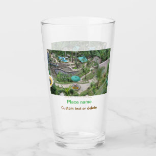 Wassermeer Strand Foto geben Namen Text Platz Somm Glas