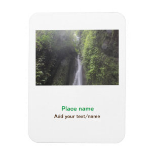 Wassermeer Strand Foto geben Namen Text Platz Somm Magnet