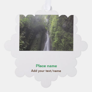 Wassermeer Strand Foto geben Namen Text Platz Somm Ornament Karte