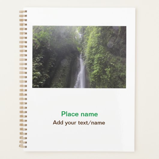 Wassermeer Strand Foto geben Namen Text Platz Somm Planer (Vorderseite)