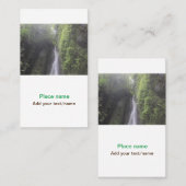 Wassermeer Strand Foto geben Namen Text Platz Somm Visitenkarte (Vorne/Hinten)