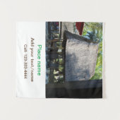 Wassermeer Strand Foto geben Namen Text Platz Somm Wandteppich (Vorderseite (Horizontal))