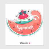 Wassermelon Aufkleber (Blatt)