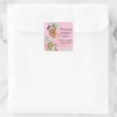 Wassermelon Baby Shower Stickers (Tasche)