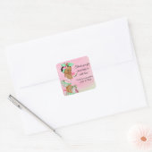 Wassermelon Baby Shower Stickers (Umschlag)