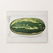 Wassermelon (Citrullus Lanatus) Fruchtbespannung Puzzle (Horizontal)