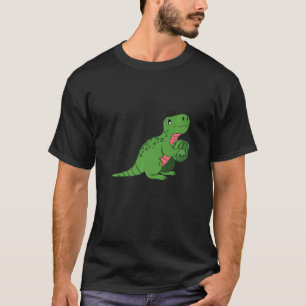 Wassermelon Dinosaur Ein in einem Melon T-Shirt